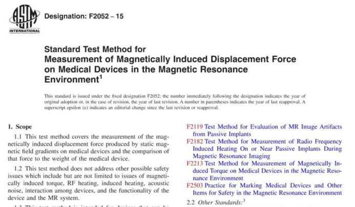 ASTM F2052-15 pdf download