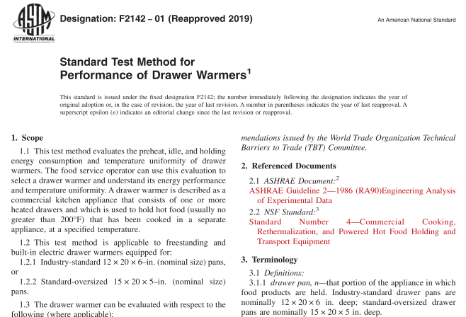 ASTM F2142-01(R2019) pdf download