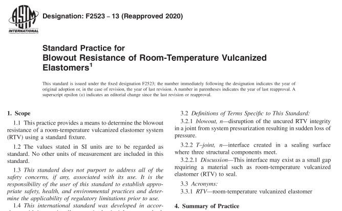 ASTM F2523-13(R2020) pdf download