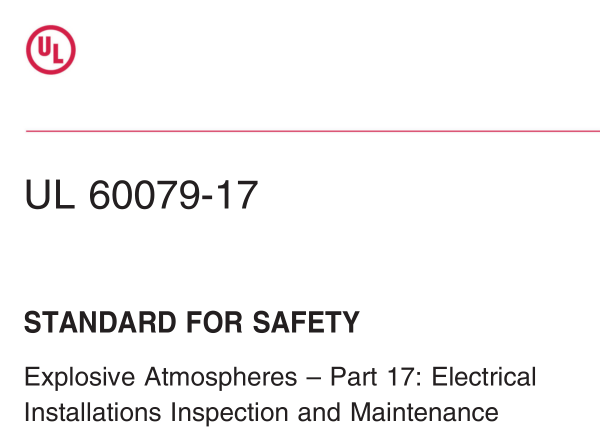 UL 60079-17:2017 pdf download