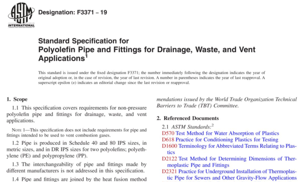 ASTM F3371-19 pdf download