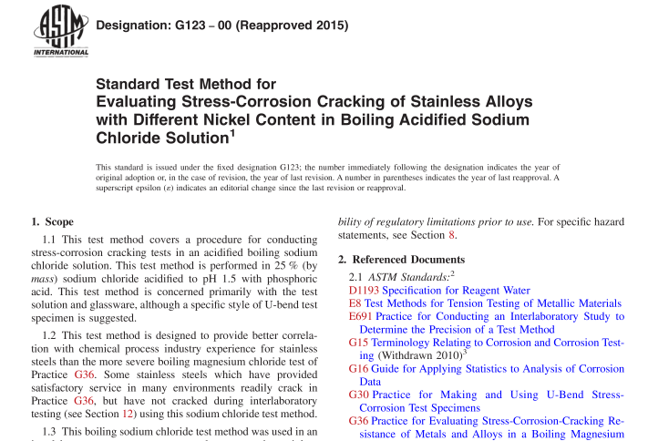 ASTM G123-00(R2015) pdf download