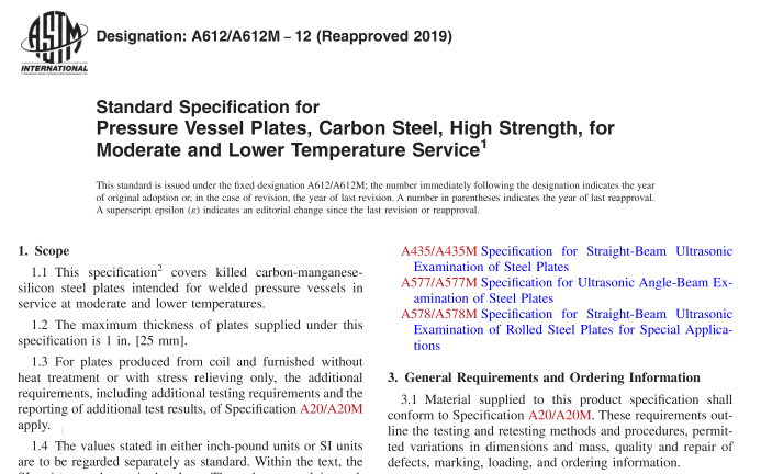 ASTM A612-12(R2019) pdf download