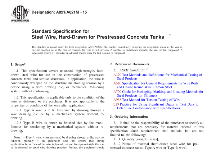 ASTM A821-15 pdf download