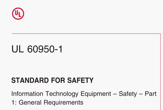 UL 60950-1:2019 pdf download
