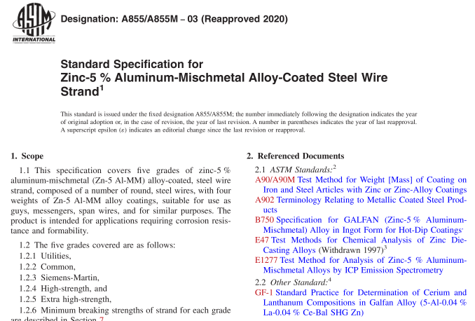 ASTM A855-03(R2020) pdf download