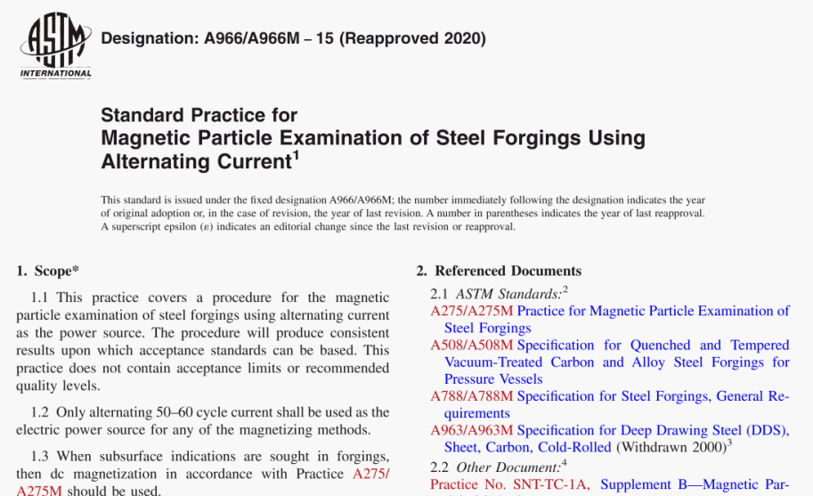 ASTM A966-15(R2020) pdf download