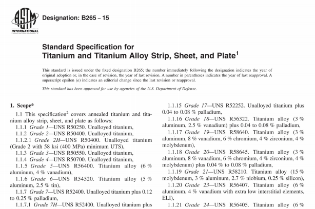 ASTM B265-15 pdf download
