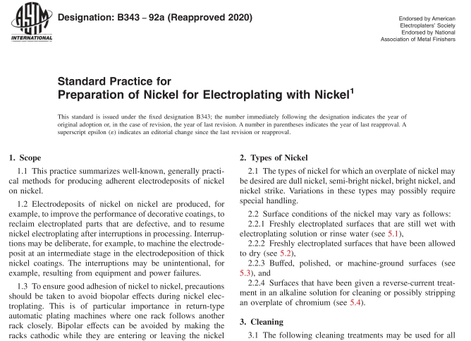 ASTM B343-92a(R2020) pdf download
