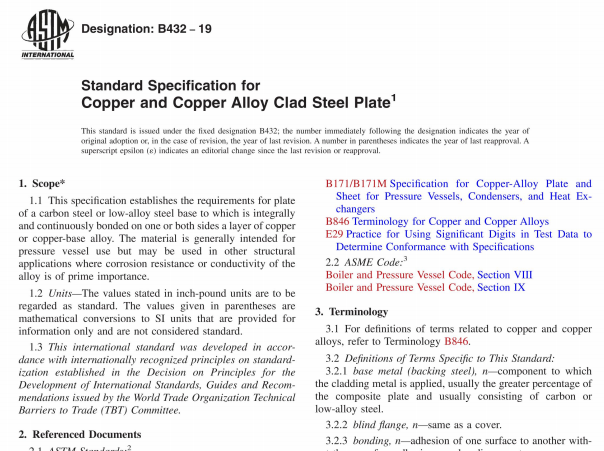 ASTM B432-19 pdf download