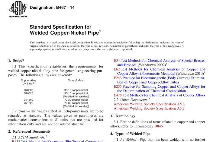 ASTM B467-14 pdf download