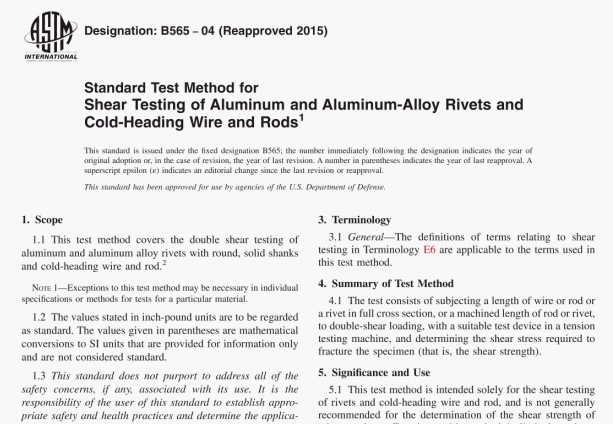 ASTM B565-04(R2015) pdf download