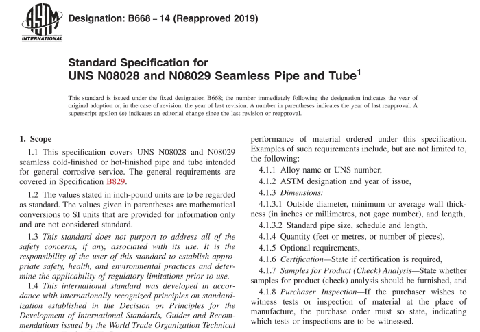 ASTM B668-19 pdf download