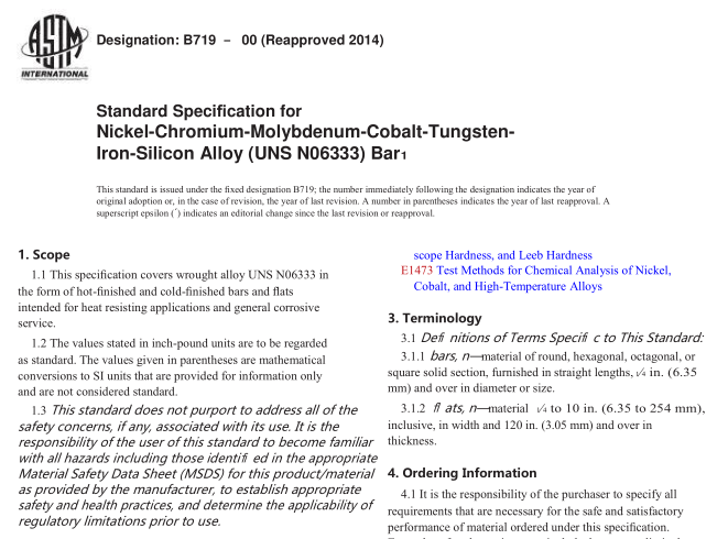 ASTM B719-00(R2014) pdf download