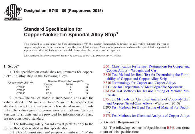 ASTM B740-09(R2015) pdf download