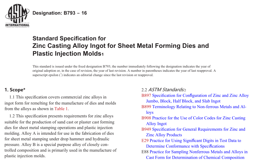 ASTM B793-16 pdf download