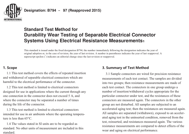 ASTM B794-97(R2015) pdf download
