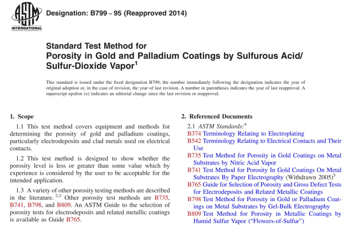 ASTM B799-95(R2014) pdf download