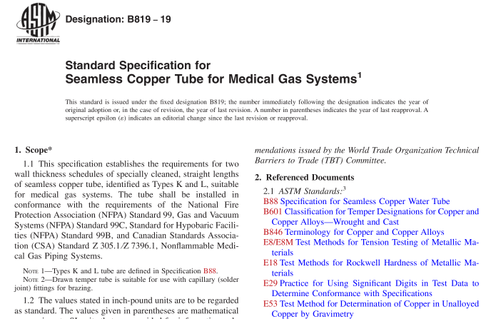 ASTM B819-19 pdf download