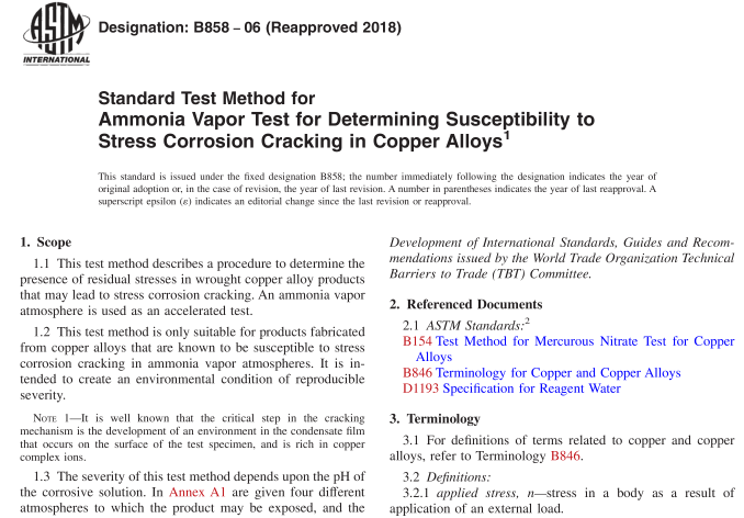 ASTM B858-06(R2018) pdf download