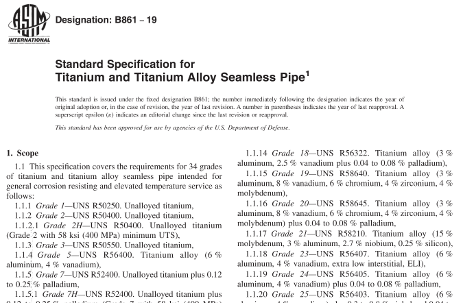 ASTM B861-19 pdf download