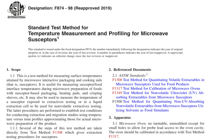 ASTM F874-98(R2019) pdf download