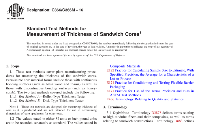 ASTM C366-16 pdf download