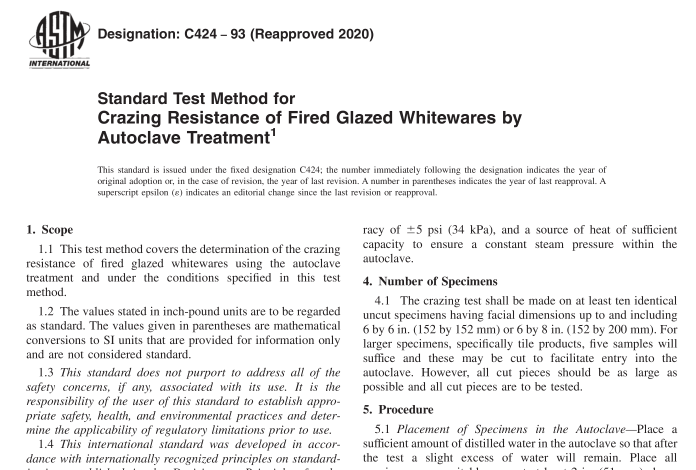 ASTM C424-93(R2020) pdf download