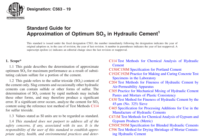 ASTM C563-19 pdf download
