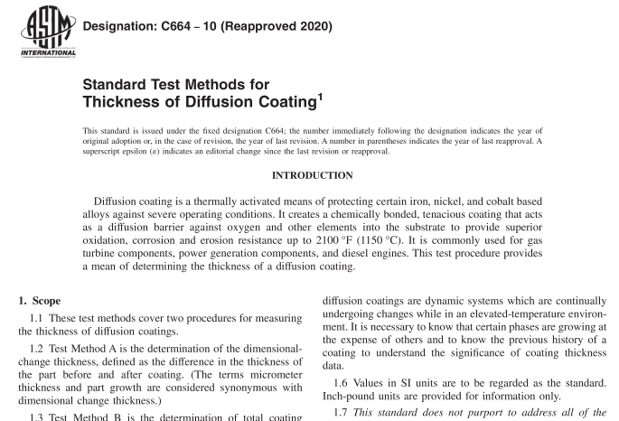 ASTM C664-10(R2020) pdf download