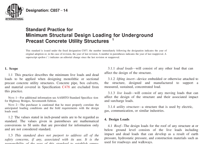 ASTM C857-14 pdf download