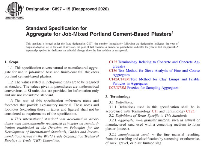 ASTM C897-15(R2020) pdf download