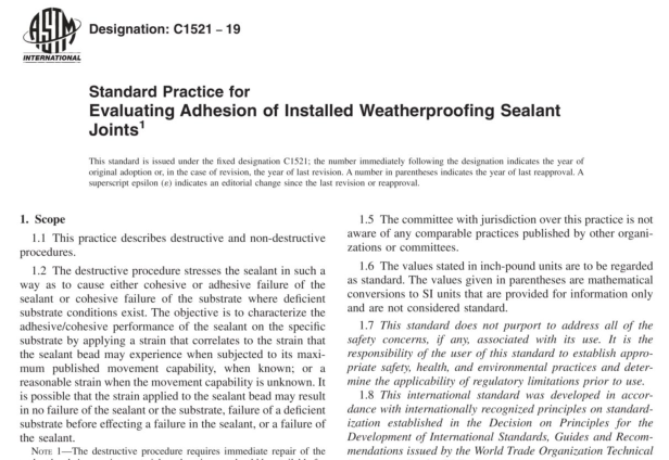 ASTM C1521-19 pdf download