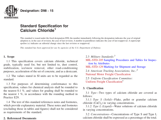 ASTM D98-15 pdf download