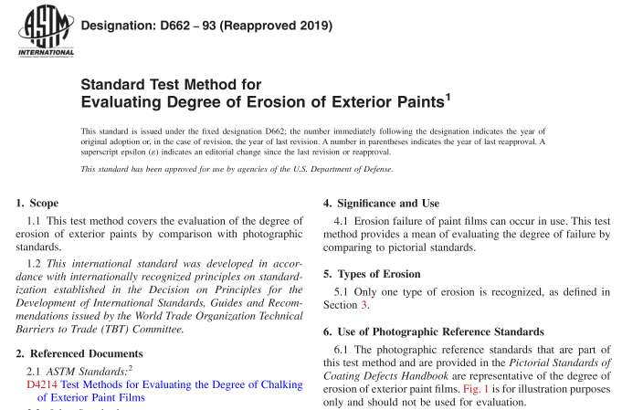 ASTM D662-93(R2019) pdf download