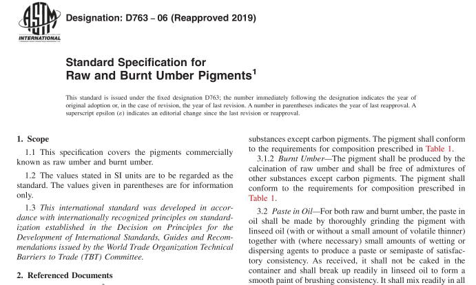 ASTM D763-06(R2019) pdf download