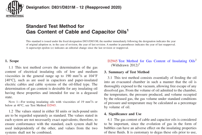 ASTM D831-12(R2020) pdf download
