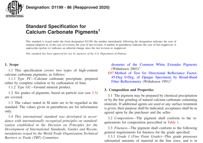 ASTM D1199-86(R2020) pdf download