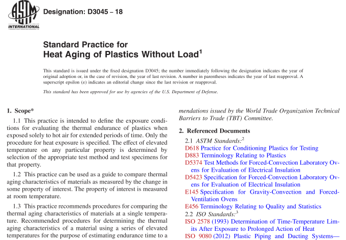 ASTM D3045-18 pdf download