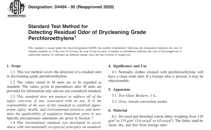 ASTM D4494-95(R2020) pdf download