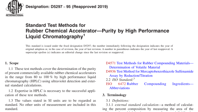 ASTM D5297-95(R2019) pdf download