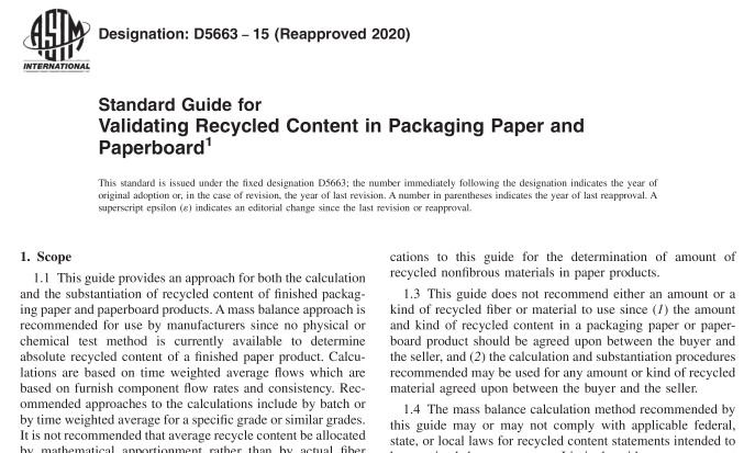ASTM D5663-15(R2020) pdf download