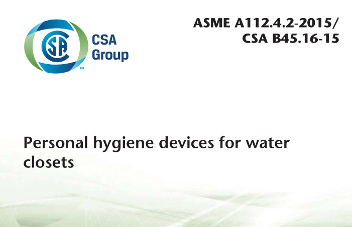 ASME A112.4.2:2015 pdf download