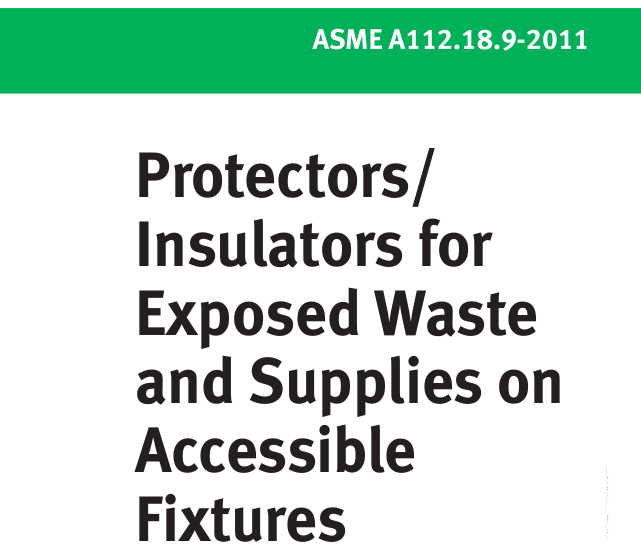 ASME A112.18.9:2011 pdf download