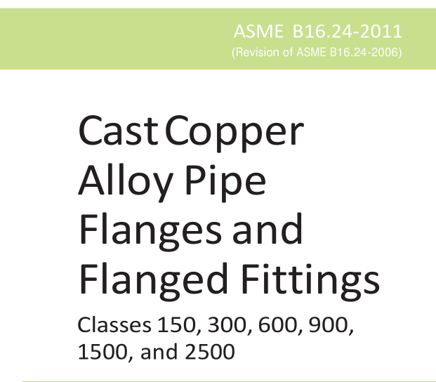 ASME B16.24:2011 pdf download
