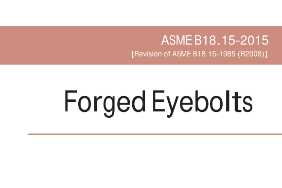 ASME B18.15:2015 pdf download