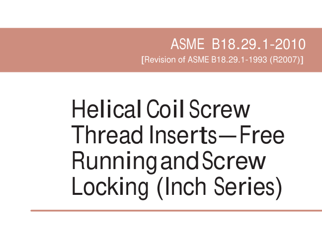 ASME B18.29.1:2010 pdf download