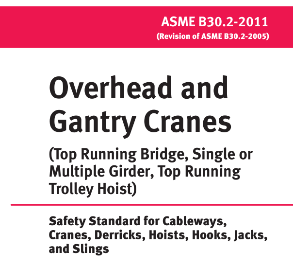 ASME B30.2:2011 pdf download