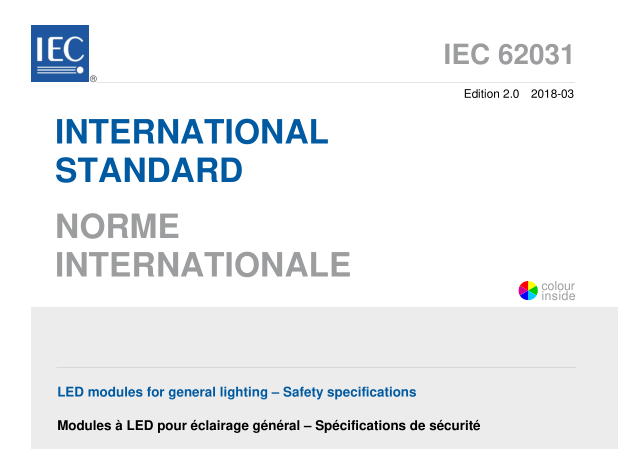 IEC 62031:2018 pdf download