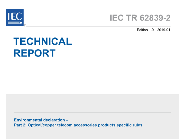 IEC TR 62839-2:2019 pdf download